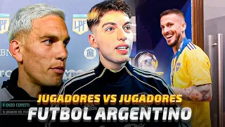 REACCION A DECLARACIONES PICANTES ENTRE JUGADORES - FUTBOL ARGENTINO