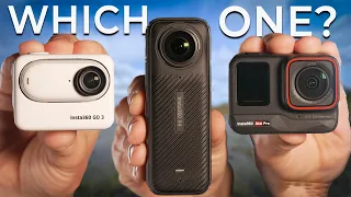 Best insta360 Camera: X4 vs GO 3 vs Ace Pro