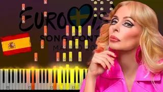 Nebulossa - ZORRA | Spain 🇪🇸 | Eurovision 2024 Piano Tutorial
