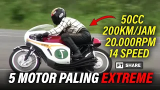 5 MOTOR PALING EXTREME DI AWAL ERA MOTOGP | MOTOR MOTOR 50CC MELAMPAUI BATASNYA