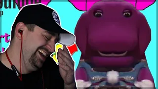 BARNEY HATES KIDS! 😂 - YTP - InCert CoC In Baloney REACTION!