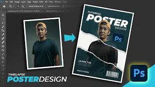 Timelapse Photoshop Poster Design Tips