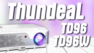 Проектор ThundeaL TD96 / ThundeaL TD96W с AliExpress! Лучший проектор с Алиэкспресс от ThundeaL!