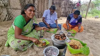 கோழி பிரியாணி மீன் பொரியல் Chicken Biryani Fish Fry