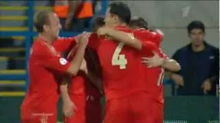 Израиль - Россия гол Кержакова  0-1