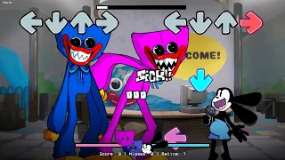 FNF Playtime - But Oswald Sings It (FNF Oswald Vs Huggy Wuggy But There Are 2 Huggy's) - FNF MODS