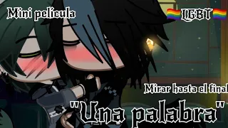 🎬🥀"Una palabra"🥀🎬// Mini película// Especial de Navidad✨//Leer comentario fijado.// Matias MD