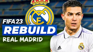 RONALDO EVİNE Mİ DÖNÜYOR? // FIFA 23 REAL MADRID REBUILD // KARİYER MODU