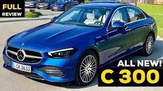 2022 MERCEDES C Class ALL NEW C300 FULL In-Depth Review DRIVE Exterior Interior Infotainment 4MATIC