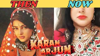 KARAN ARJUN 1995 ! KARAN ARJUN FULL MOVIE CAST THEN AND NOW ! BOLLYWOOD HIT MOVIES ! #karanarjun