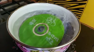 Бросаю в КИПЯТОК 2  ДИСКА dvd, от КРАСОТЫ ГЛАЗ НЕ ОТОРВАТЬ/ DIY поделки своими руками новыйгод.декор