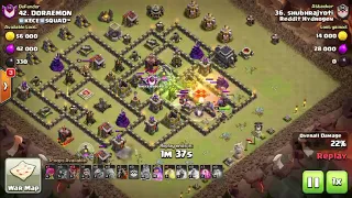 GoBoLaLoon TH9 war attack