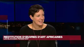 Marie-Cécile Zinzou : les restitutions d'oeuvres "remettent du respect" entre la France et le Bénin