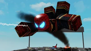 Spiderman No Way Home Bridge Scene | Spiderman Vs Doc Ock [roblox animation]