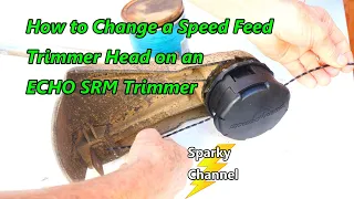 Echo Speed Feed Head Replace on an Echo SRM Trimmer (Speed Feed 400)