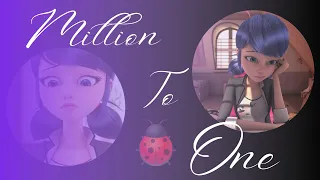 Miraculous Ladybug || Marinette || AMV || Million To One (Reprise) 'Amazon Original Cinderella'||