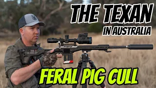 Shooting Feral Pigs with The Texan - Feral Hog Cull || 308 Win Rifle || Thermion 2 LRF XG50