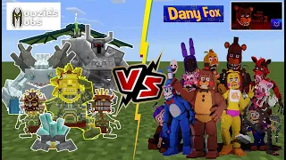 Mowzie's Mobs V1.6 VS Five Nights at Freddy's [DanyFox] | Minecraft PE