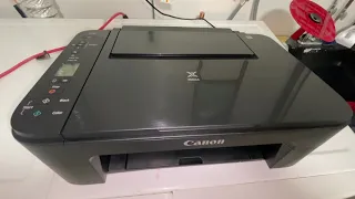 Canon Pixema TS3329 Printer: Changing Ink Cartridges