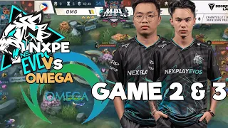 RENEJAY SEGWAY | NXP Evos vs OMEGA Esports GAME 2& 3 HIGHLIGHTS | MPL PH S8