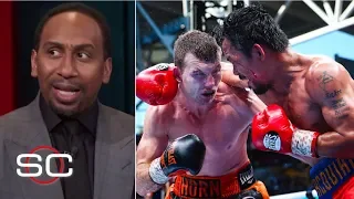 Stephen A. can't believe the judges' decision on Pacquiao-Horn fight | SportsCenter | ESPN