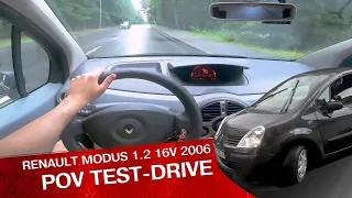 Renault Modus 1.2 16v 2006  |  POV Test-Drive