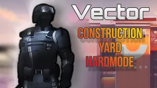 Construction Yard Hard Mode All Levels [No Gadgets] | Vector Remastered