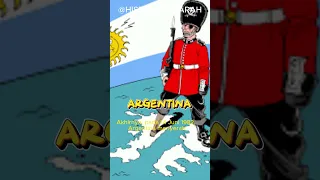 FALKLAND WAR 1982 | FACTS in  one minute !! #history #british #argentina