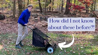 Lawn Sweepers - Favorite Way for Cleaning Leaves in Yard - Vevor