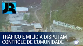 Tráfico e milícia disputam controle de comunidade no Rio de Janeiro