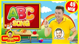 ABC Song | Mega Compilation - RamPamPam Kids Songs | Nursery Rhymes and Children Songs