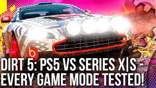 Dirt 5: PS5 vs Xbox Series X/ Series S Comparison + Performance - Every Game Mode Tested!