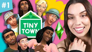 The Sims 4 TINY TOWN Challenge - Part 1