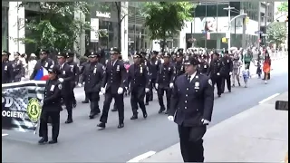 NYPD Asian Jade Society in Philippine Independence Day Parade (June 4, 2023)  #nypd