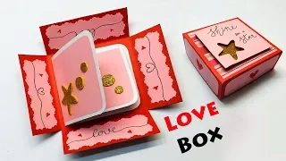 Love Box Card | Love Greeting Cards Latest Design Handmade | I Love You Card Ideas 2020 | #72