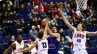 CSKA vs Lokomotiv-Kuban Highlights Feb 19, 2017