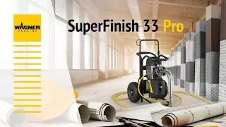 WAGNER SuperFinish 33 Pro мембранный окрасочный агрегат для безвоздушной покраски