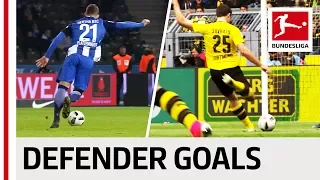 Top 10 Defender Goals 2016/17 Season - Rockets and Wonder Goals from Sokratis, Alaba, Süle & Co.