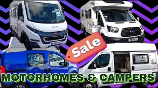 Motorhomes & Campers on Sale Today 1st July 2023 UK