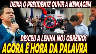 Pastor Elizeu Repreende Obreiros Por Causa De Bolsonaro No Gideôes