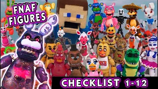 FNAF FUNKO Articulated Series 1-12 Checklist 5-inch Figures (2016-2023) Five Nights at Freddy's