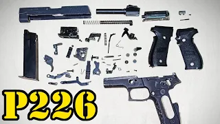 P226 FULL disassembly | Tokyo Marui | Sig Sauer Airsoft (Sped-up)