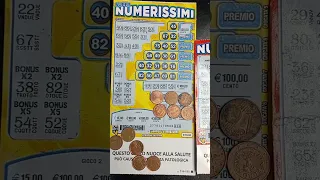 🔥 SUPER NUMERISSIMI SUPER VINCITA Gratta e Vinci € 1500,00 🔥