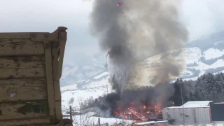 Löschhelikopter im Einsatz