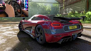 Koenigsegg Agera RS - Forza Horizon 5 | Logitech G29  Gameplay  | Ultra graphics RTX4090