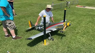 TopRC P-51 ‘Gunfighter’ Maiden at GSW