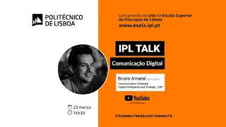 Lançamento site ESELx | IPL Talk com Bruno Amaral