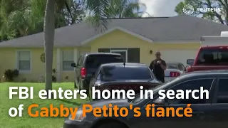 FBI enters home in search of Gabby Petito's fiancé