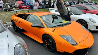 Crazy car show . Rare Lamborghini, Ferrari and many more exotic. Finest car spotting in Kansas