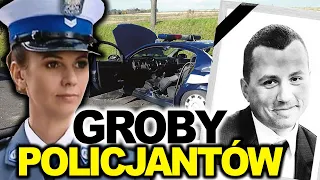 Groby tragicznie zmarłych policjantów. Okrutny mord na 20-latce. Miała brać ślub l Niezapomniani